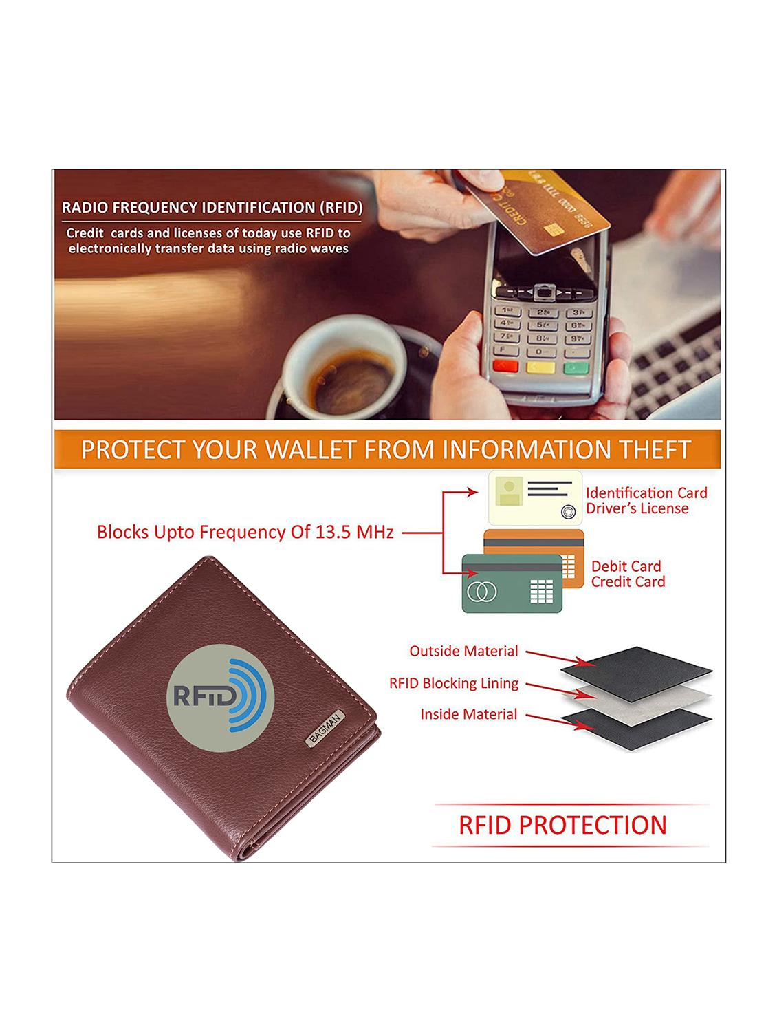 brown genuine leather wallet - 21556865 - Standard Image - 4