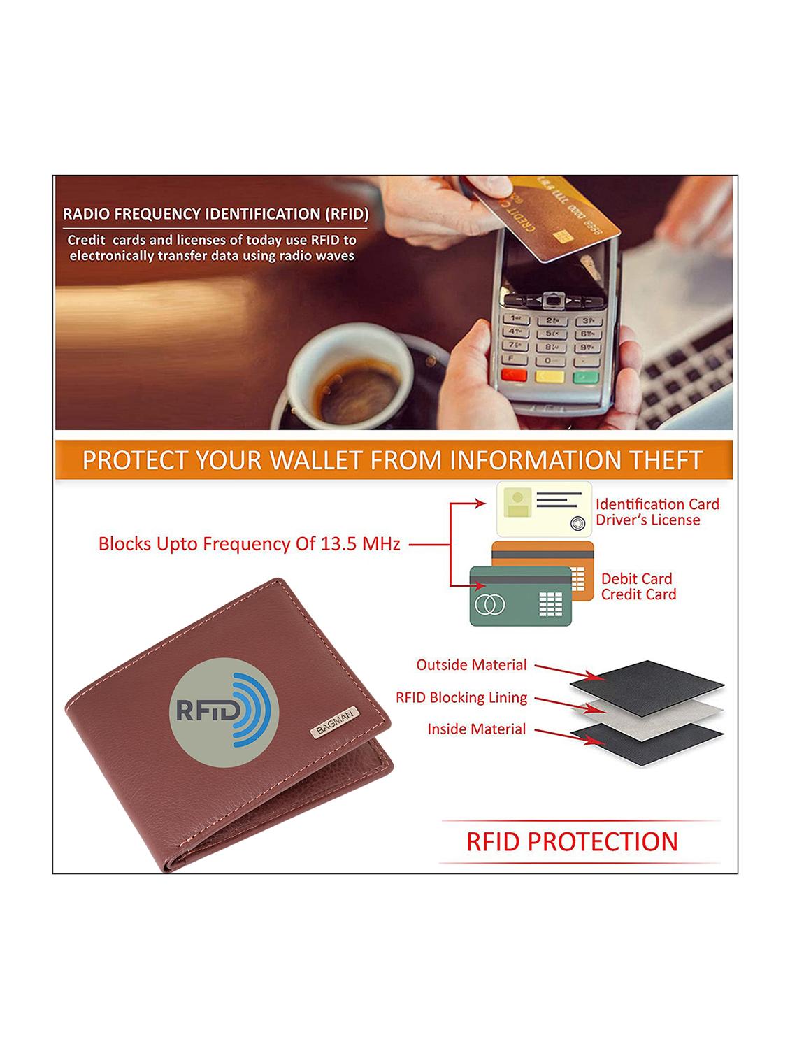 brown genuine leather wallet - 21556873 - Standard Image - 4