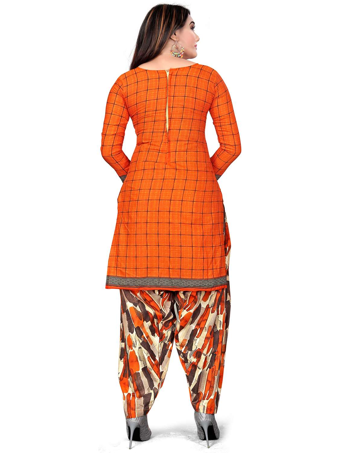 women printed unstitched suit set - 21557137 -  Standard Image - 4