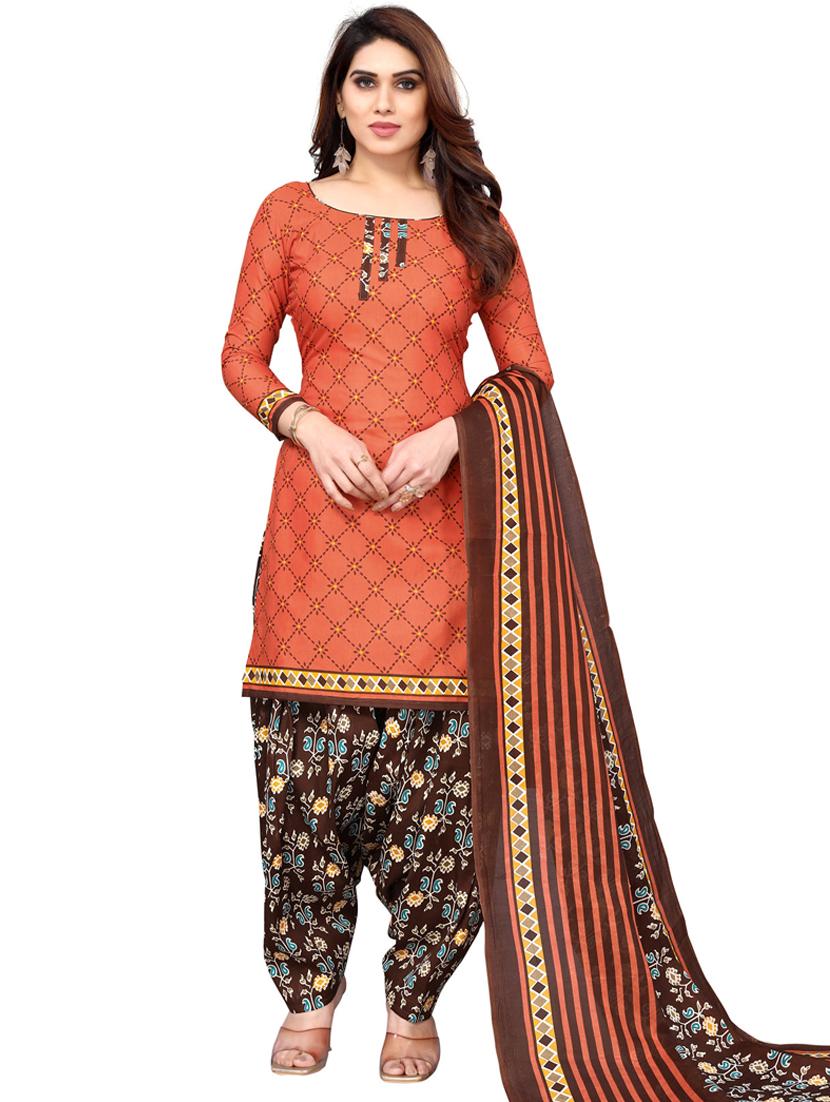 women printed unstitched suit set - 21557166 -  Zoom Image - 0