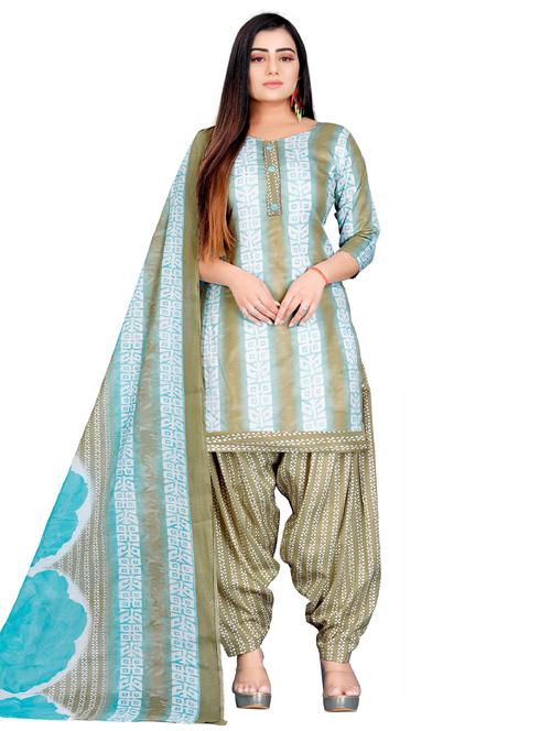 women printed unstitched suits - 21557195 -  Standard Image - 0