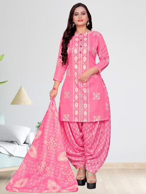 women printed unstitched suits - 21557198 -  Standard Image - 0