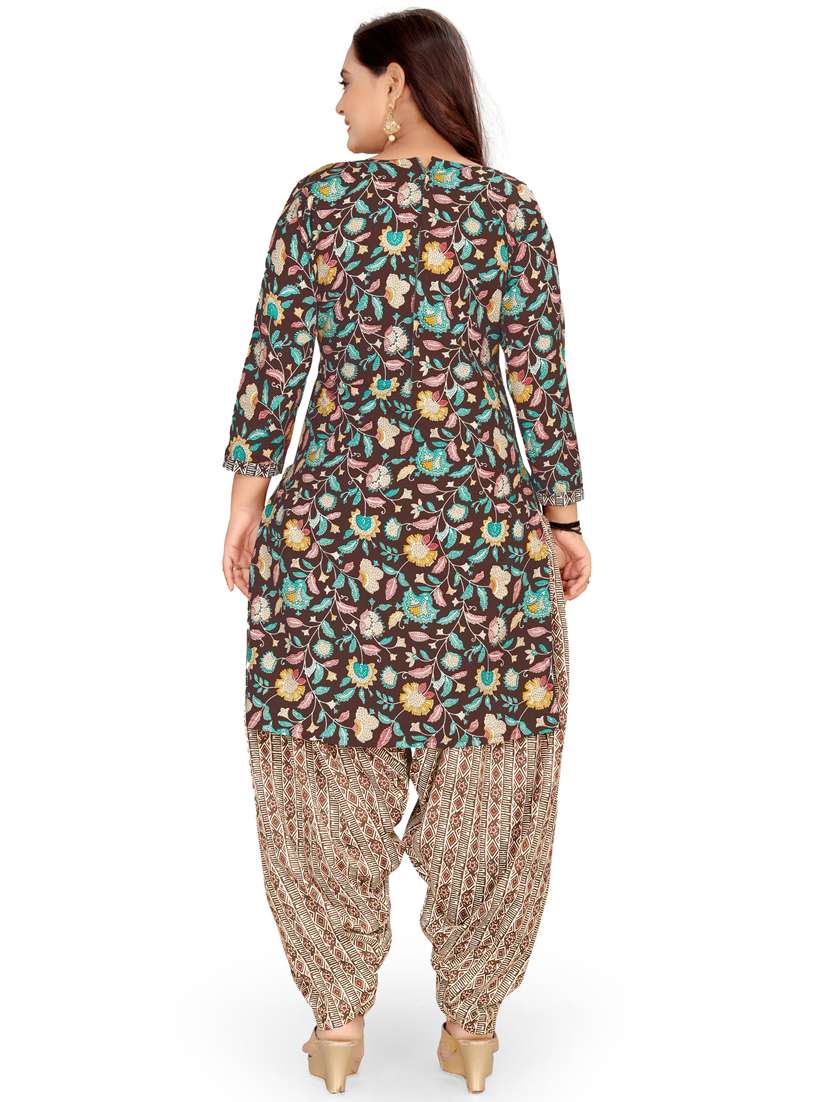 women floral printed unstitched suits - 21557201 -  Standard Image - 4