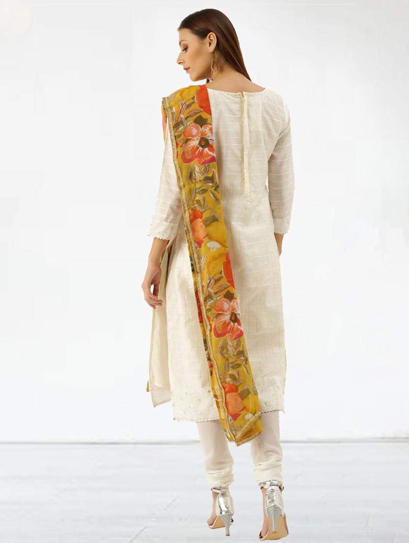 women self design unstitched suits - 21557236 - Standard Image - 4