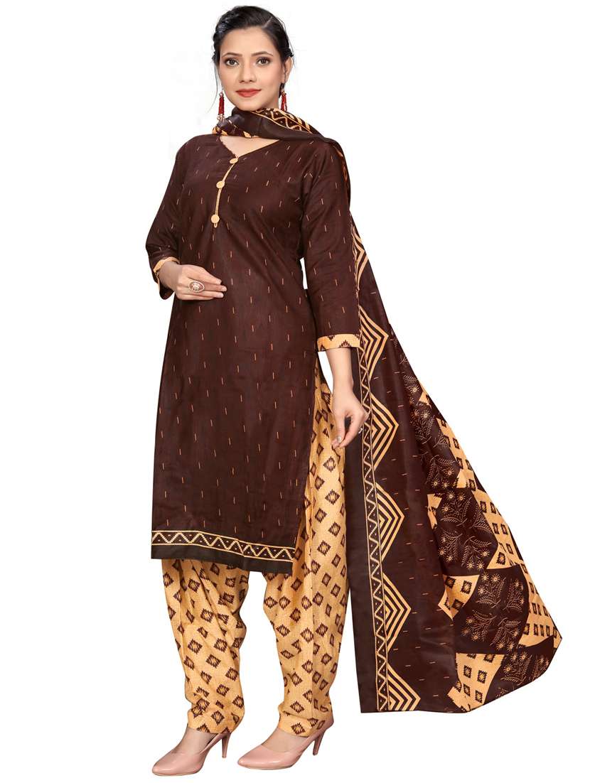 women printed kurta salwar set with dupatta - 21558173 -  Standard Image - 1