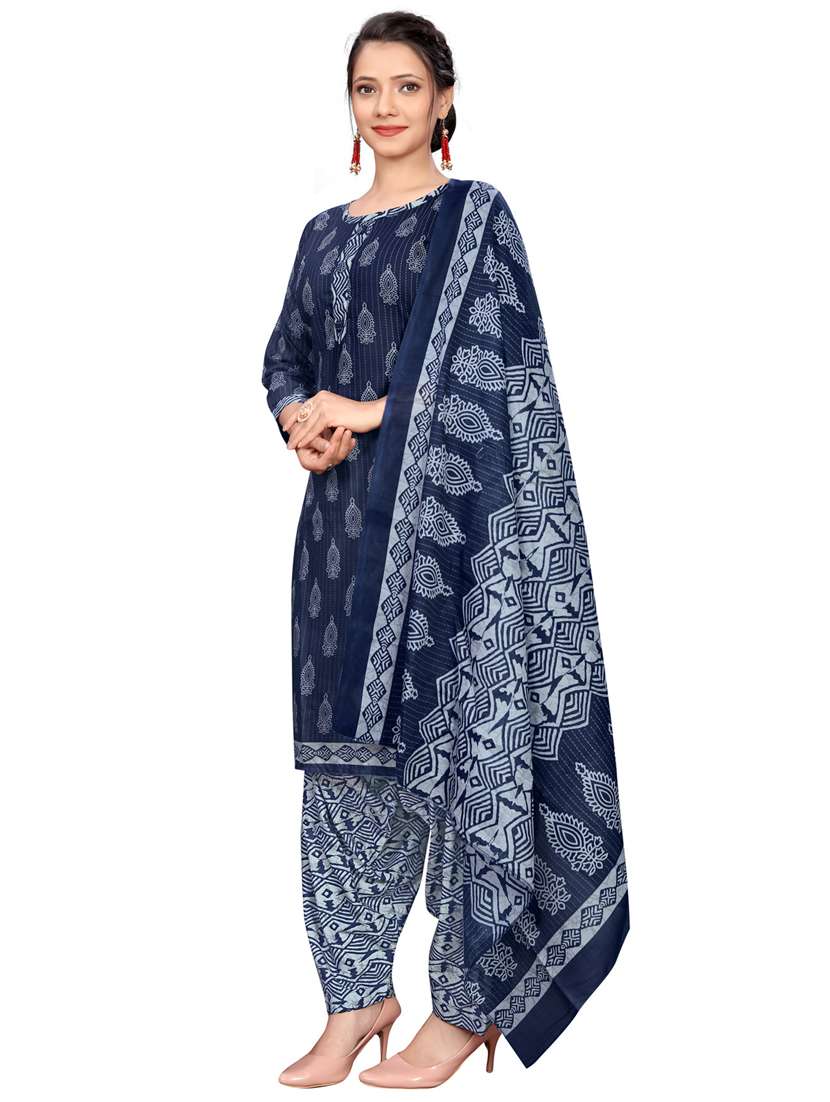 women printed kurta salwar with dupatta set - 21558179 -  Standard Image - 1