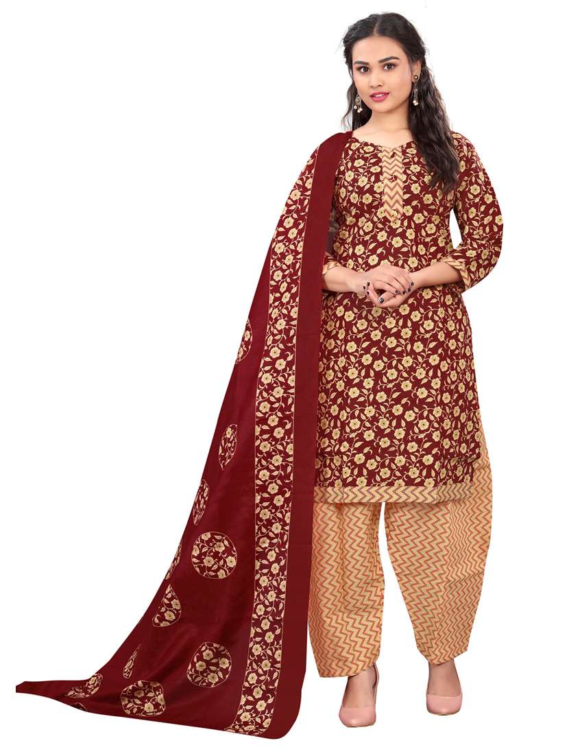 women floral kurta salwar set with dupatta