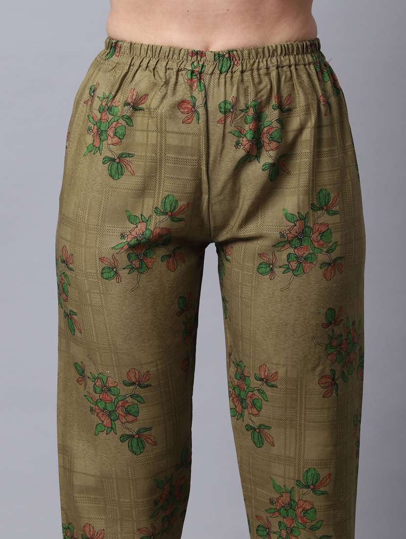 women printed kurta pant set with dupatta - 21558230 -  Standard Image - 4