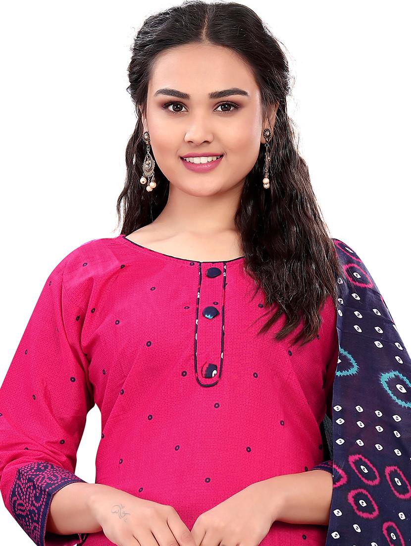women three quarter sleeve kurta pant with dupatta set - 21558231 - Standard Image - 4