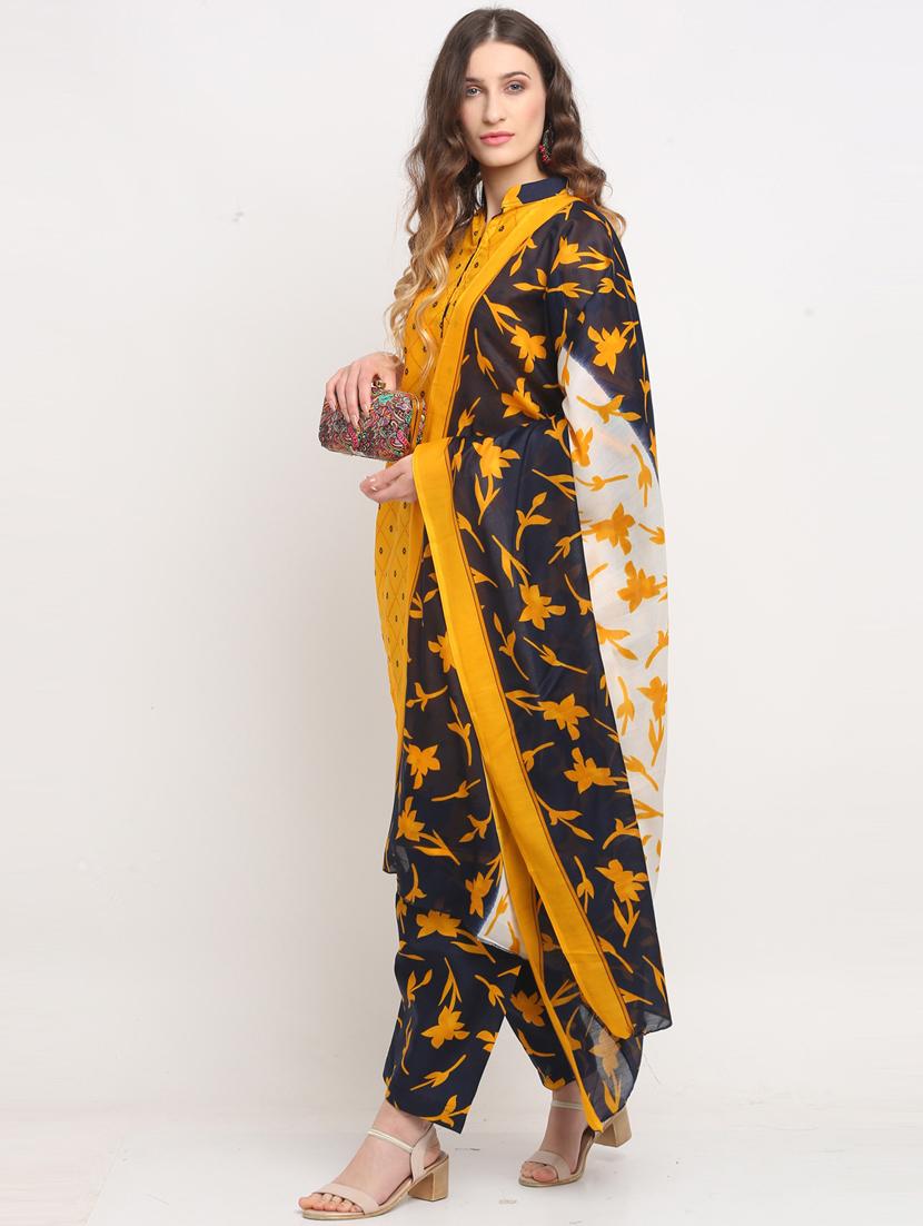 women printed kurta salwar set with dupatta - 21558253 - Standard Image - 1