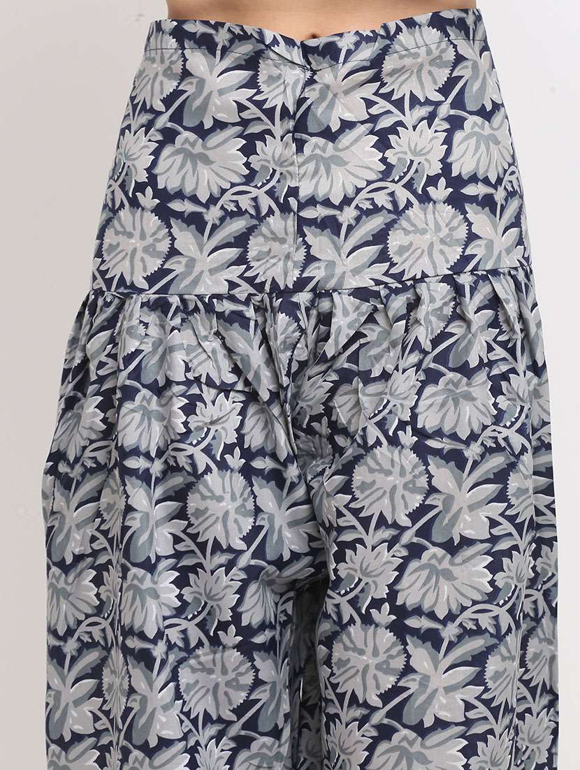 women three quarter sleeve kurta salwar with dupatta set - 21558391 -  Standard Image - 4