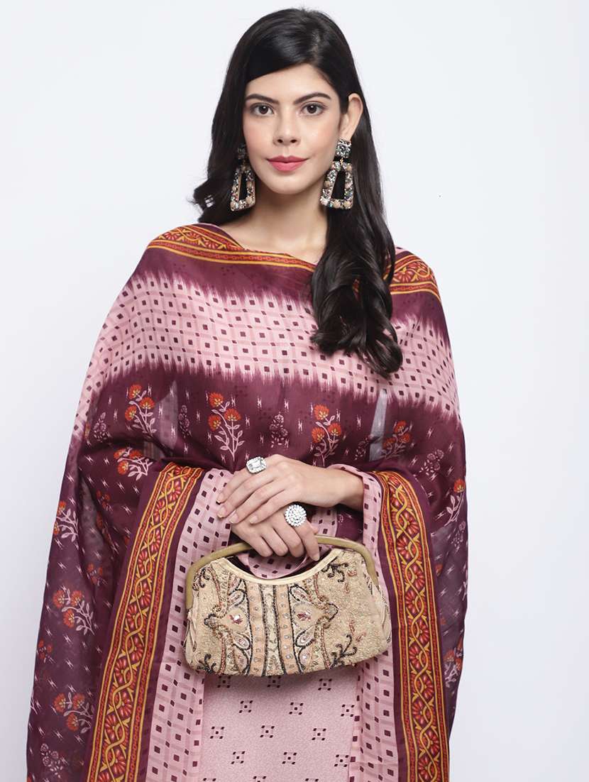 women printed kurta salwar set with dupatta - 21558506 -  Standard Image - 4