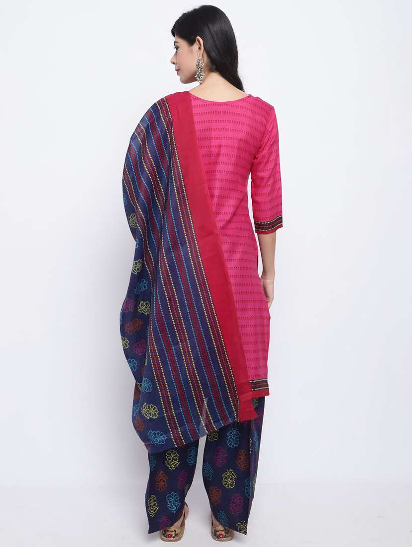 women printed kurta salwar set with dupatta - 21558511 -  Standard Image - 4