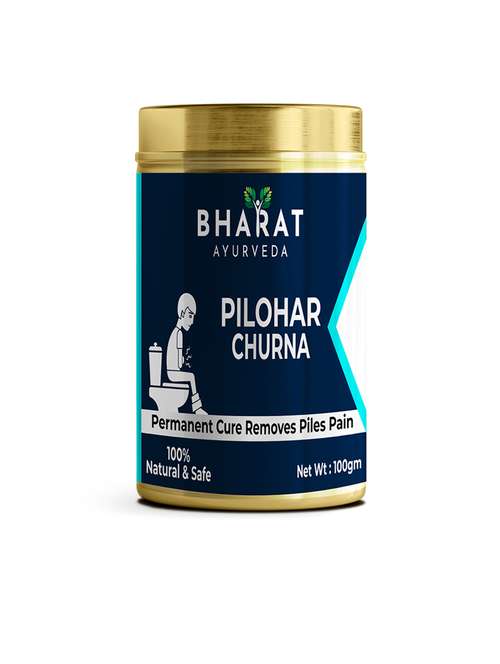 bharat ayurveda piles care supplement for relief in piles & constipation with natural ingredients - 100 gm