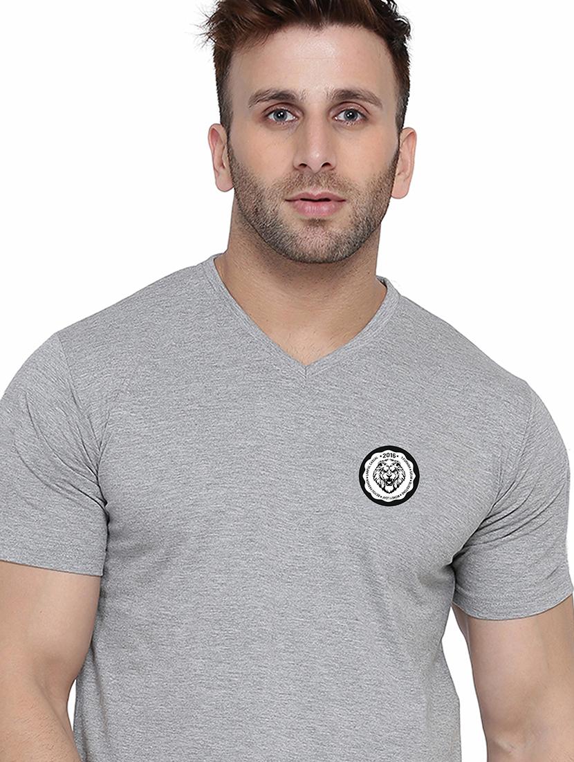 men placement printed short sleeves t-shirt - 21560120 - Standard Image - 4