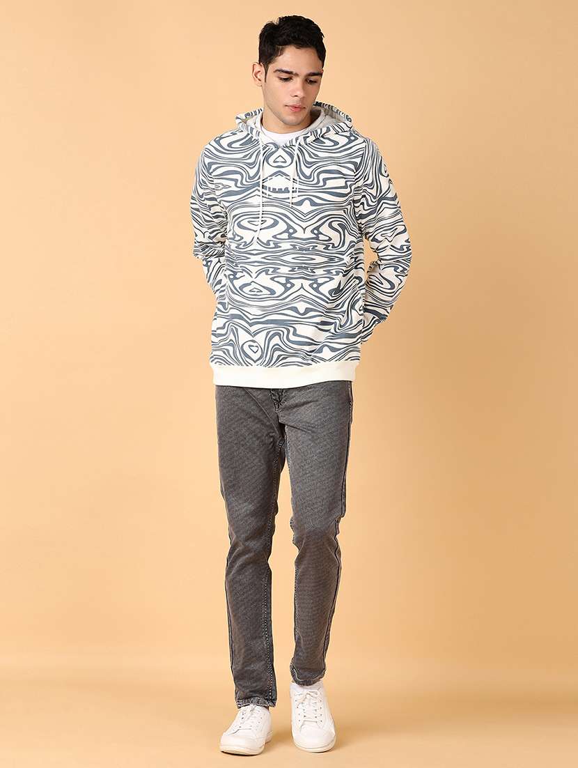 men long sleeves printed sweatshirt - 21560536 -  Standard Image - 4