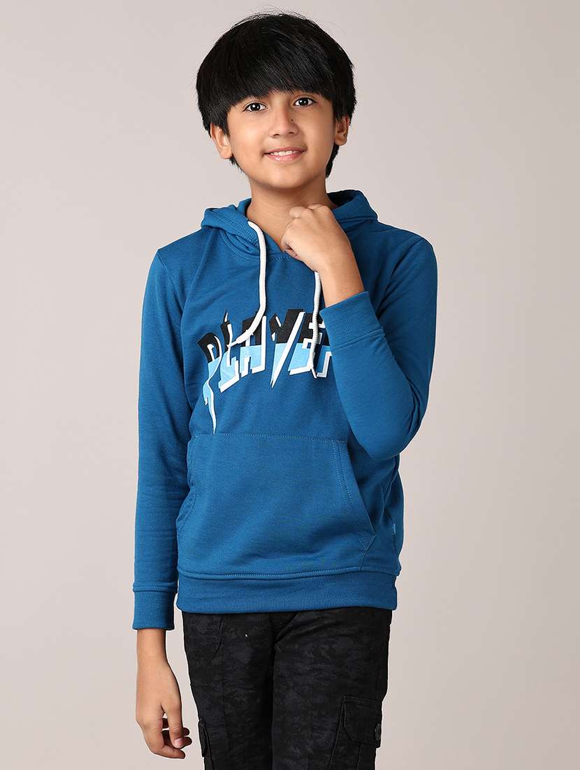 boys chest print long sleeve sweatshirt - 21560541 -  Standard Image - 1