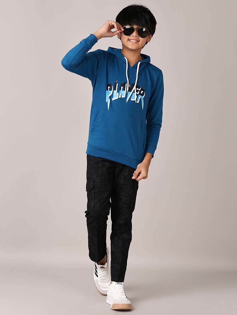 boys chest print long sleeve sweatshirt - 21560541 -  Standard Image - 4