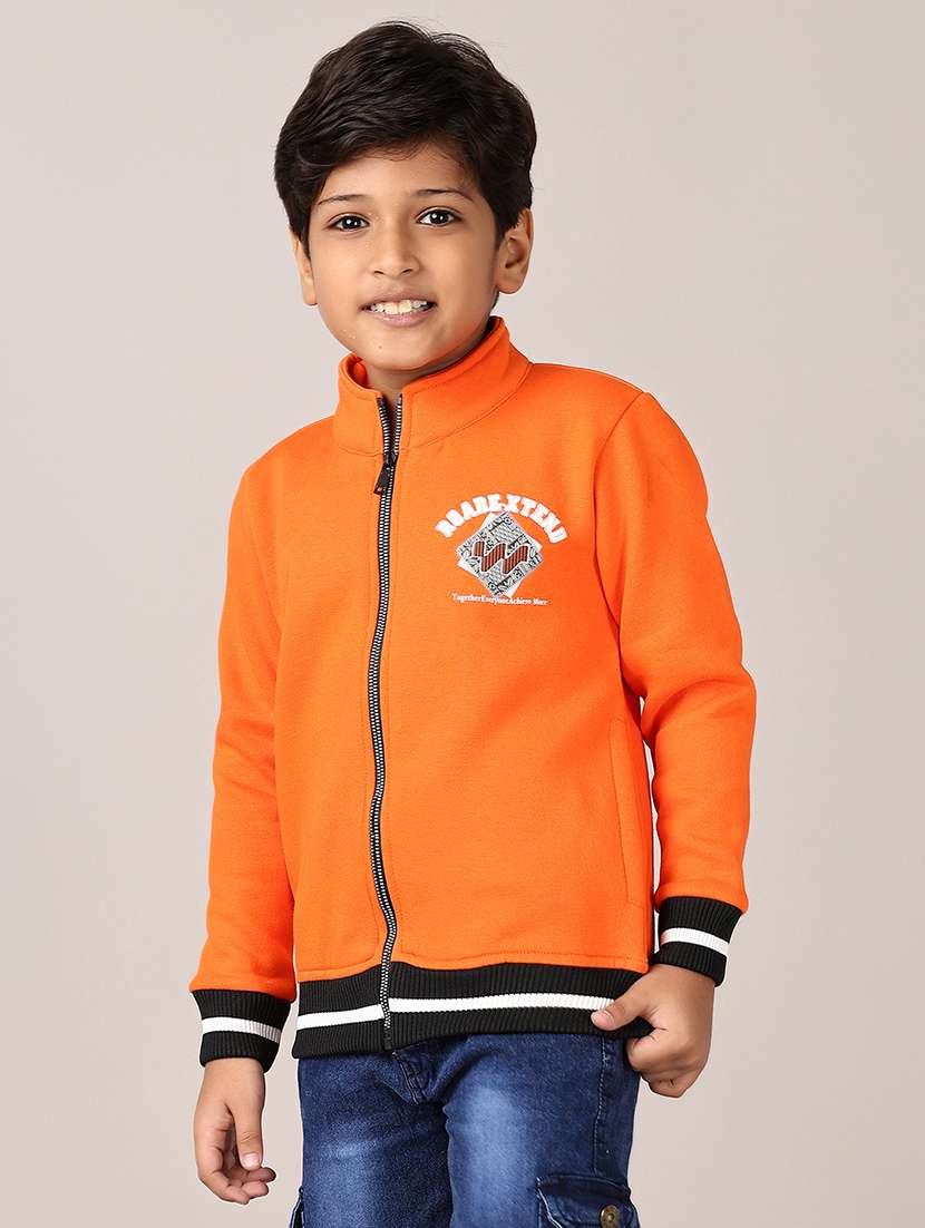 boys long sleeves front & back print sweatshirt - 21560612 -  Standard Image - 1