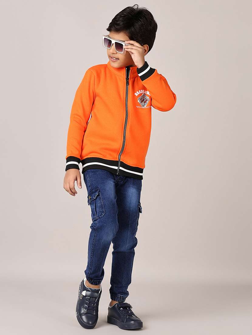 boys long sleeves front & back print sweatshirt - 21560612 -  Standard Image - 4