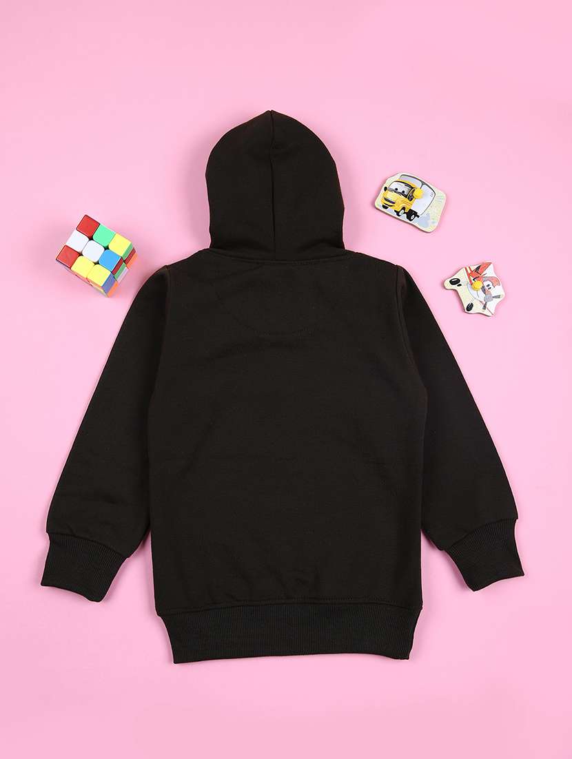 boys front print hooded sweatshirt - 21561281 -  Standard Image - 1