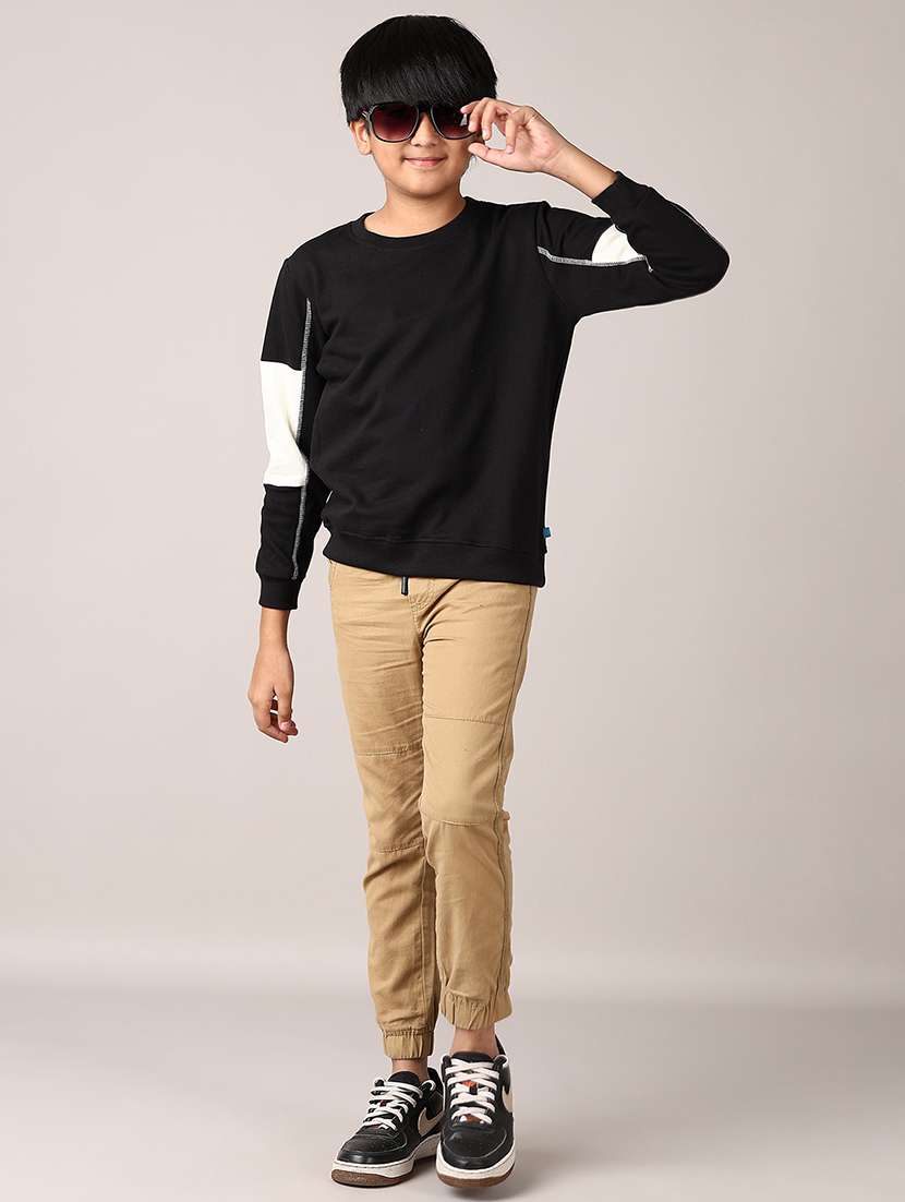 boys long sleeves placement print sweatshirt - 21561361 -  Standard Image - 4