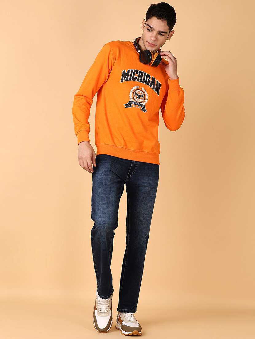 men plain mid rise denim jean - 21561475 - Standard Image - 4