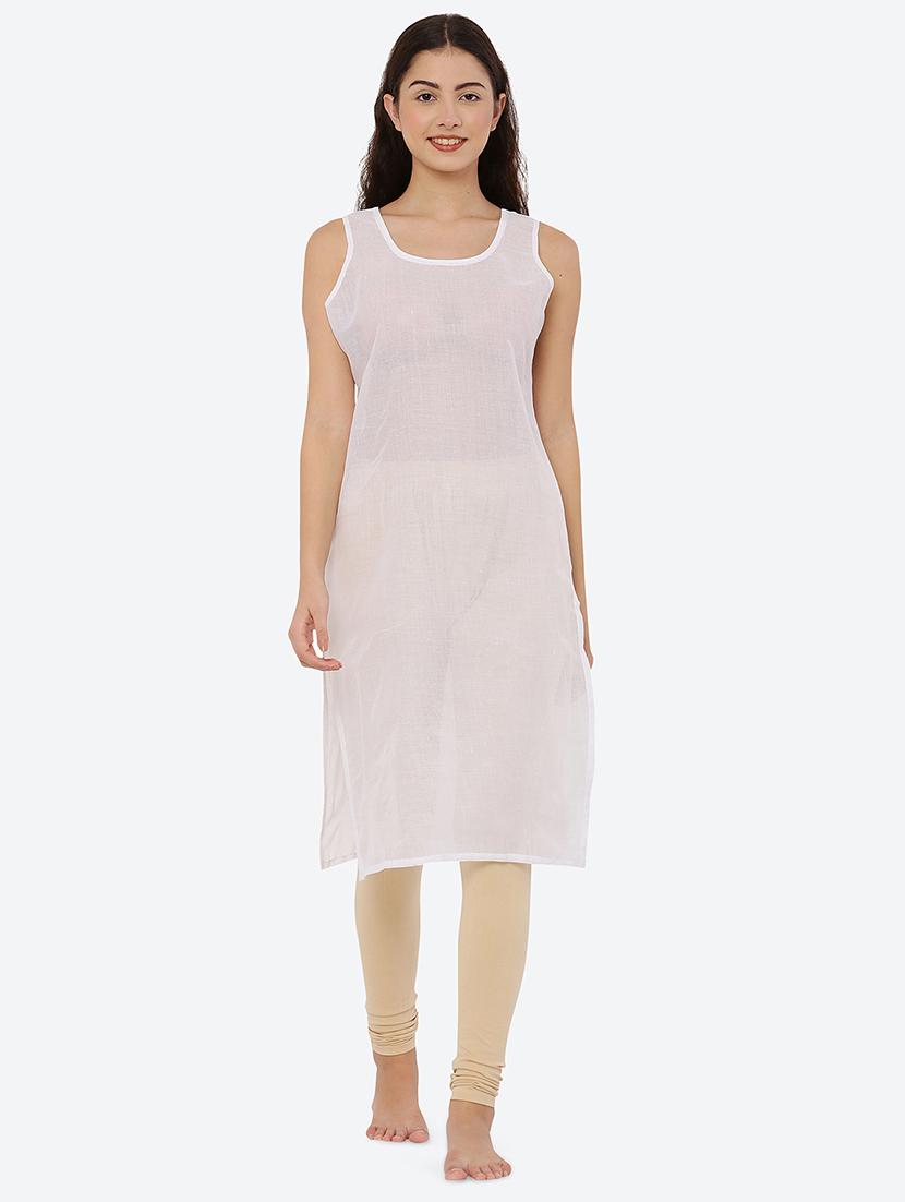 women solid round neck cotton camisole - 21561974 - Zoom Image - 0