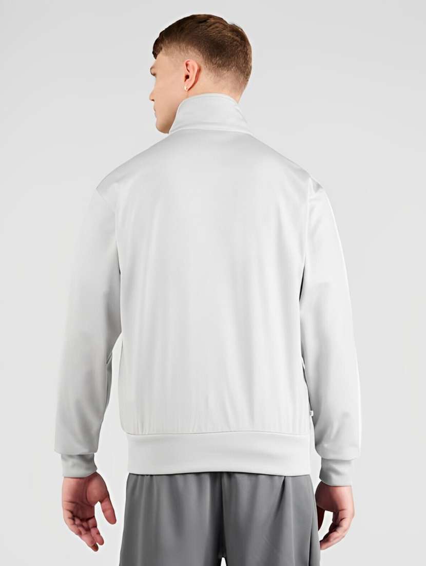 men tapered stand collar long sleeve jacket - 21562312 -  Standard Image - 1