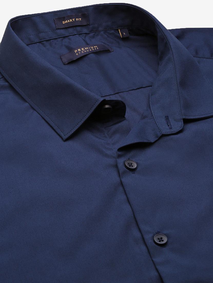 men solid long sleeve casual shirt - 21562571 - Standard Image - 6