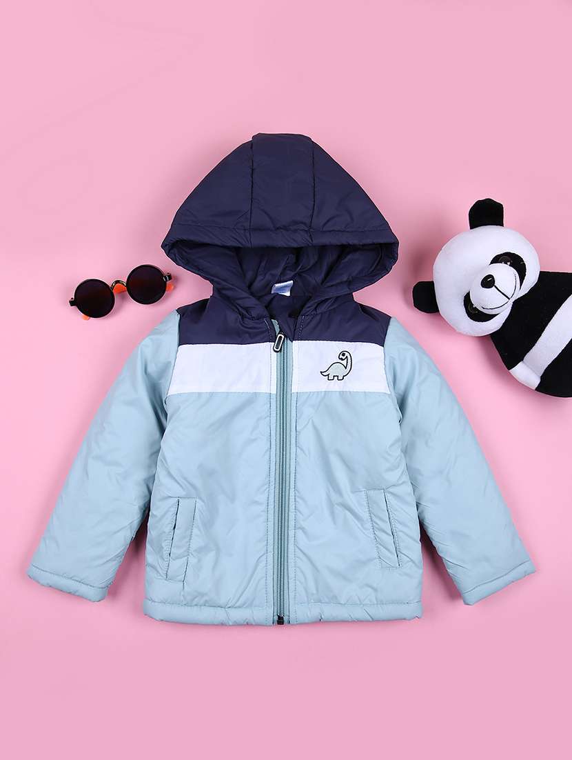 boys solid long sleeve bomber jacket