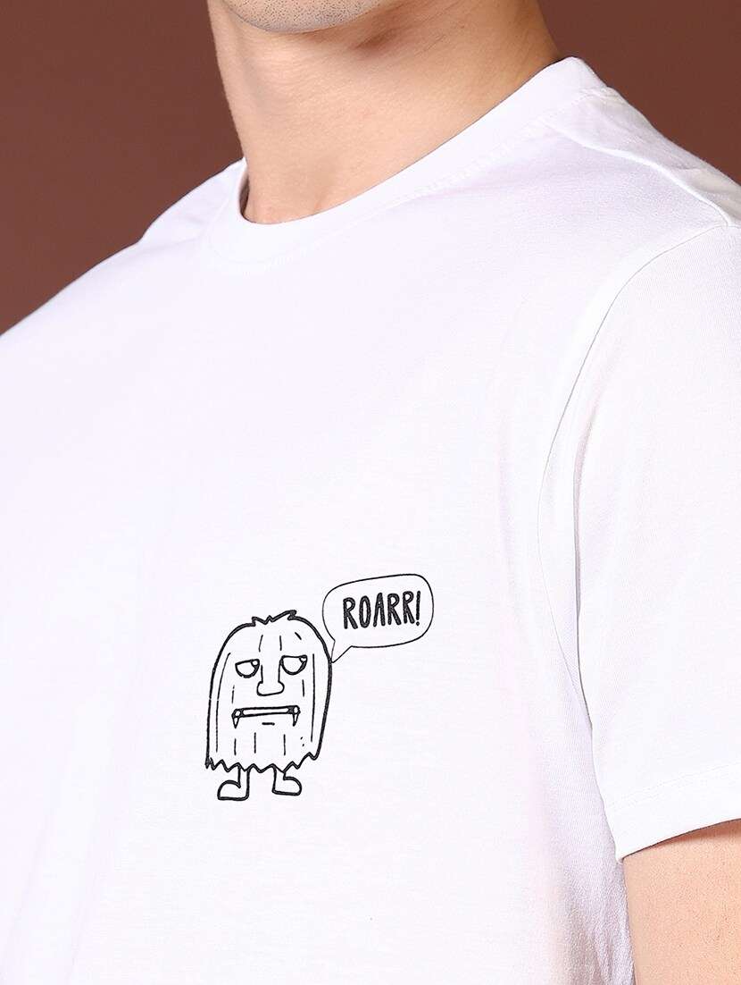 men back print short sleeve t-shirt - 21562885 -  Standard Image - 4