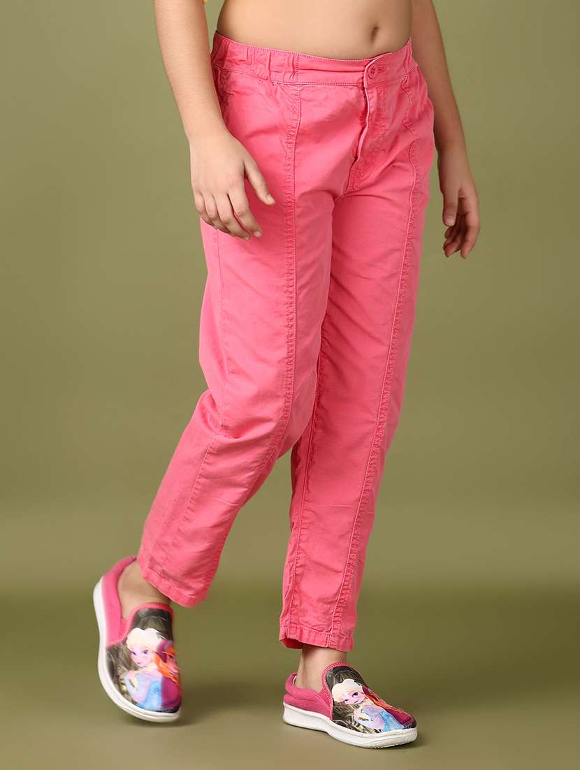 girls solid mid rise relaxed fit jean - 21562914 - Standard Image - 1