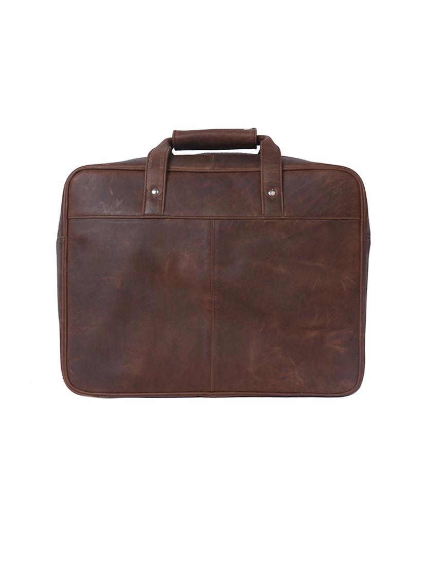 men brown laptopbag - 21563209 - Standard Image - 1