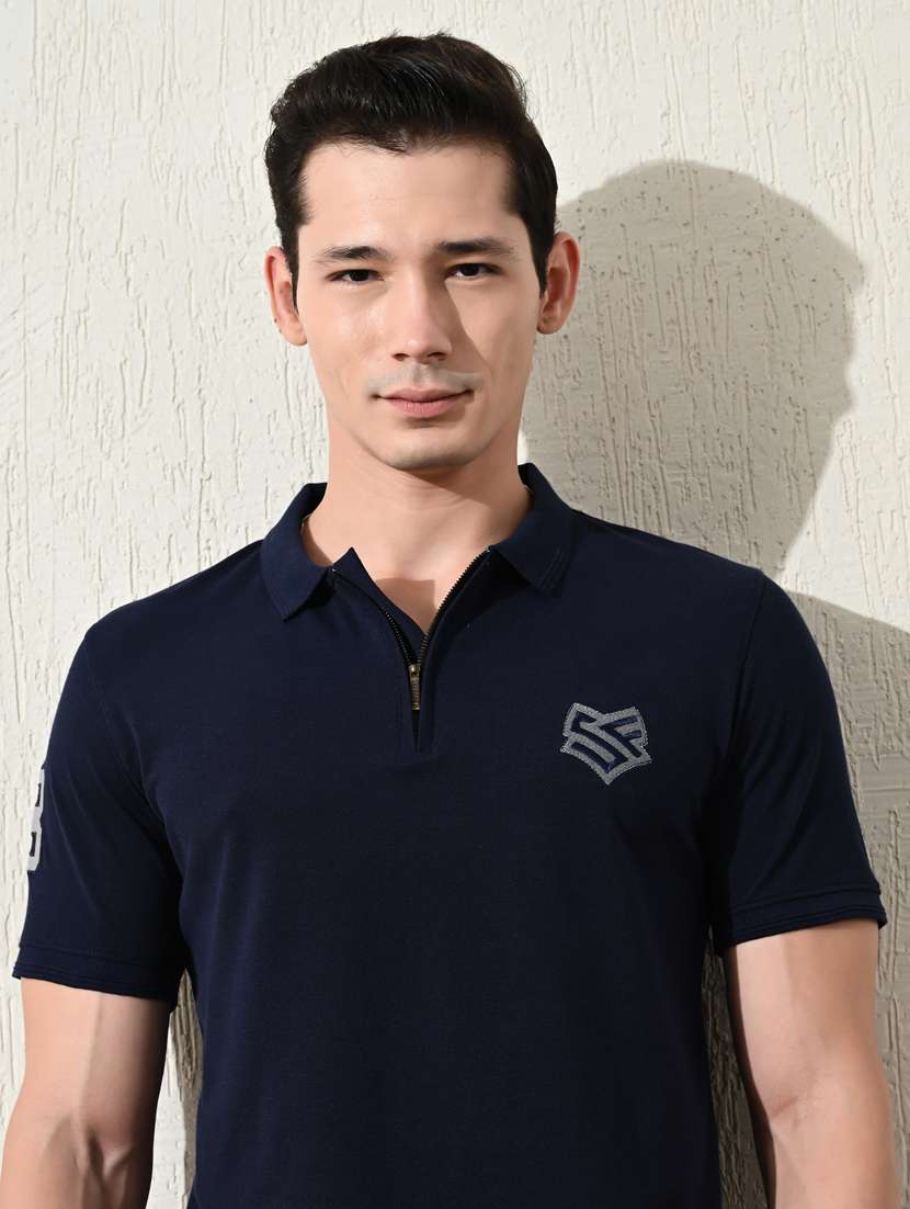men short sleeves plain polo t-shirt - 21563496 -  Standard Image - 4