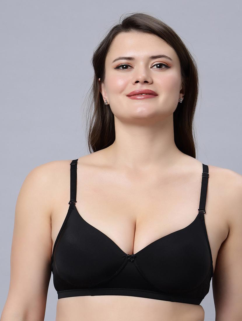 women solid t-shirt bra - 21563639 -  Standard Image - 1