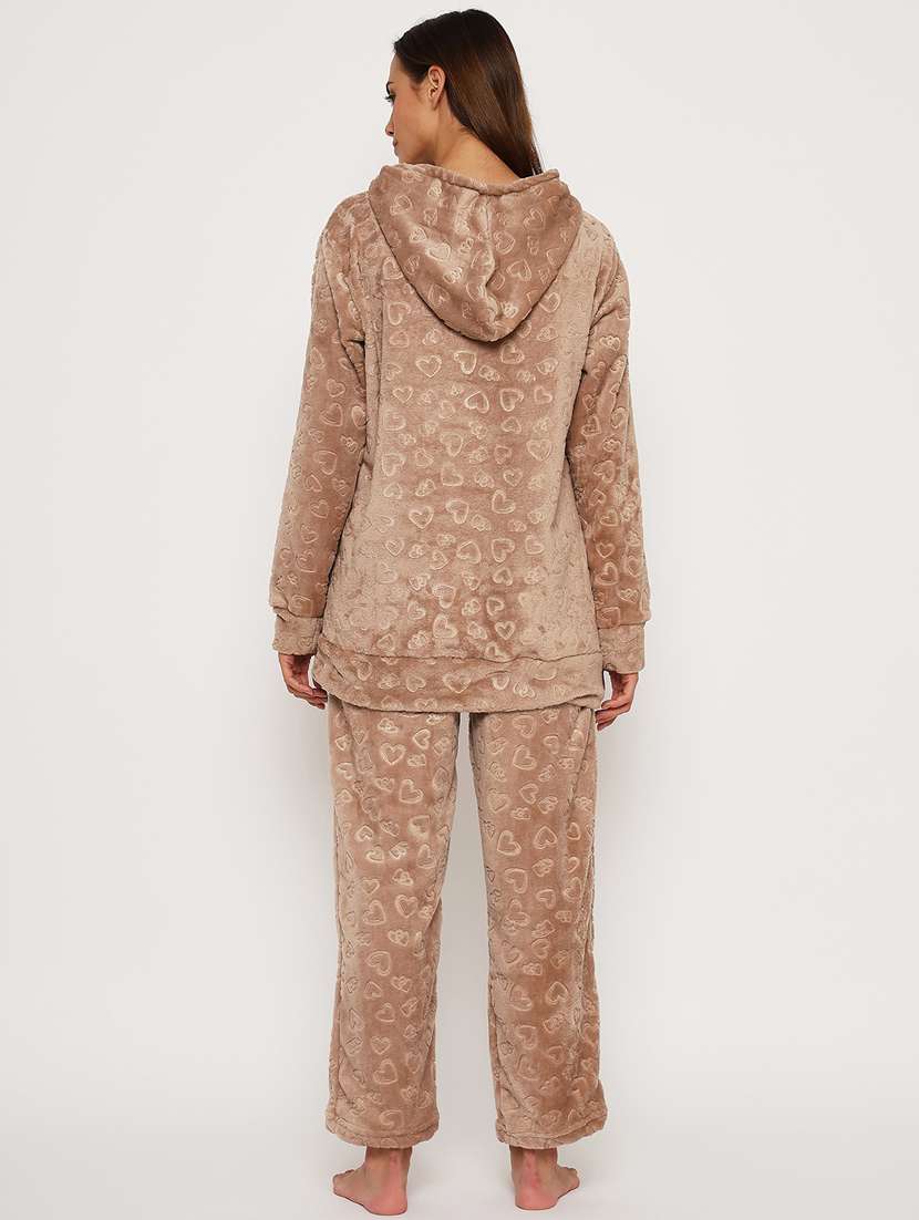 women long sleeve self-designed nightwear set - 21564078 -  Standard Image - 4