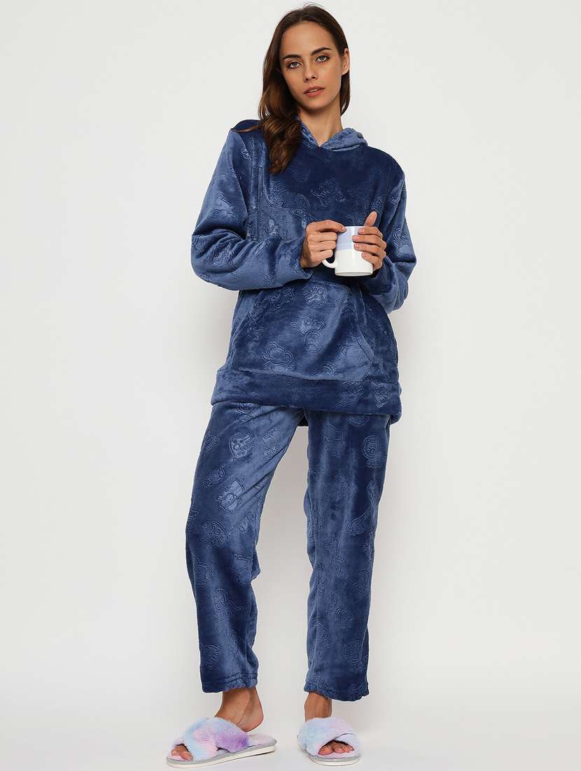 women long sleeve self-designed nightwear set