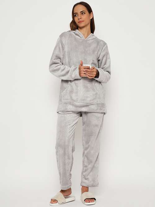 women long sleeve self-designed nightwear set - 21564081 -  Standard Image - 0