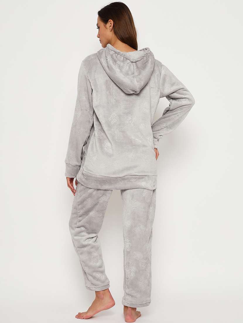 women long sleeve self-designed nightwear set - 21564081 -  Standard Image - 4