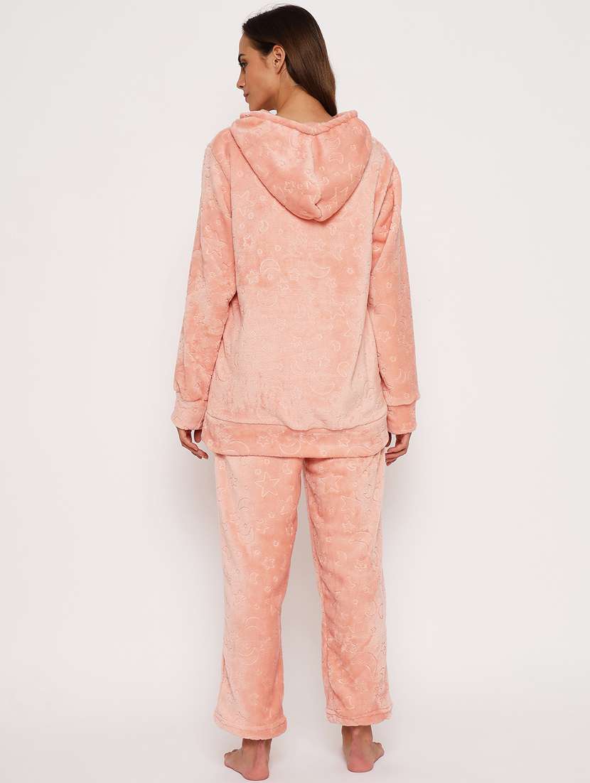 women long sleeve self-designed nightwear set - 21564083 -  Standard Image - 4