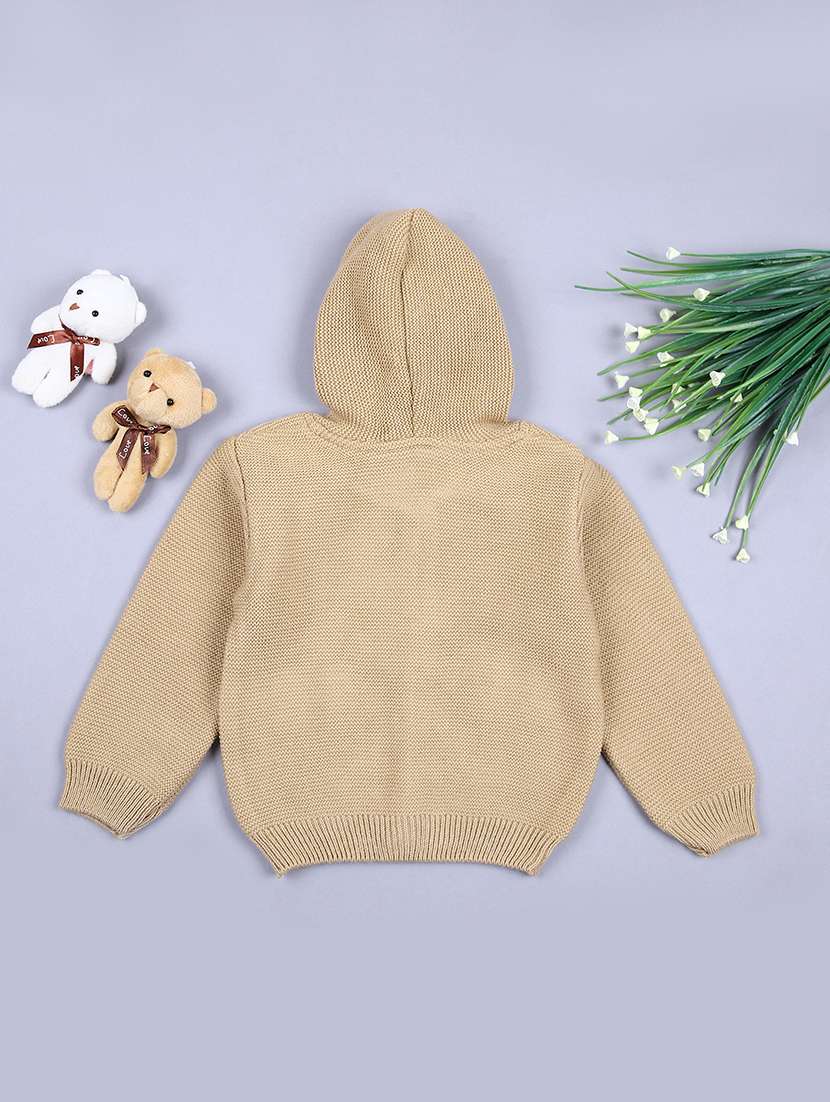 kids long sleeves self design sweater - 21564128 -  Standard Image - 1