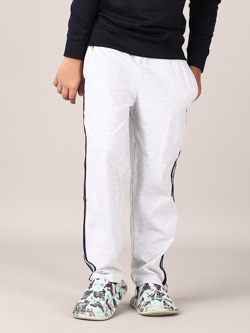 boys grey solid pyjamas
