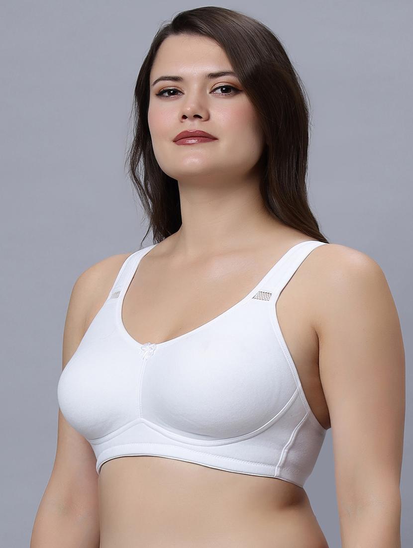 women white cotton minimizer bra - 21564413 - Standard Image - 1