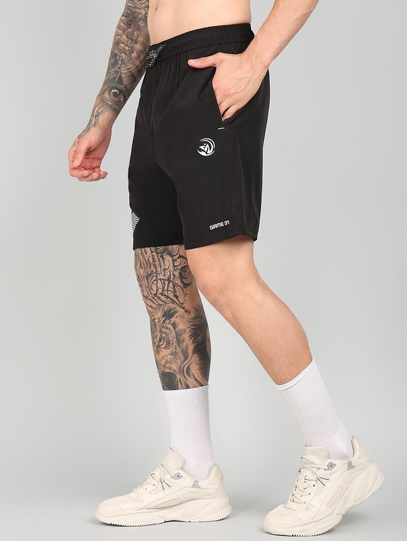men solid regular fit shorts - 21564679 - Standard Image - 1