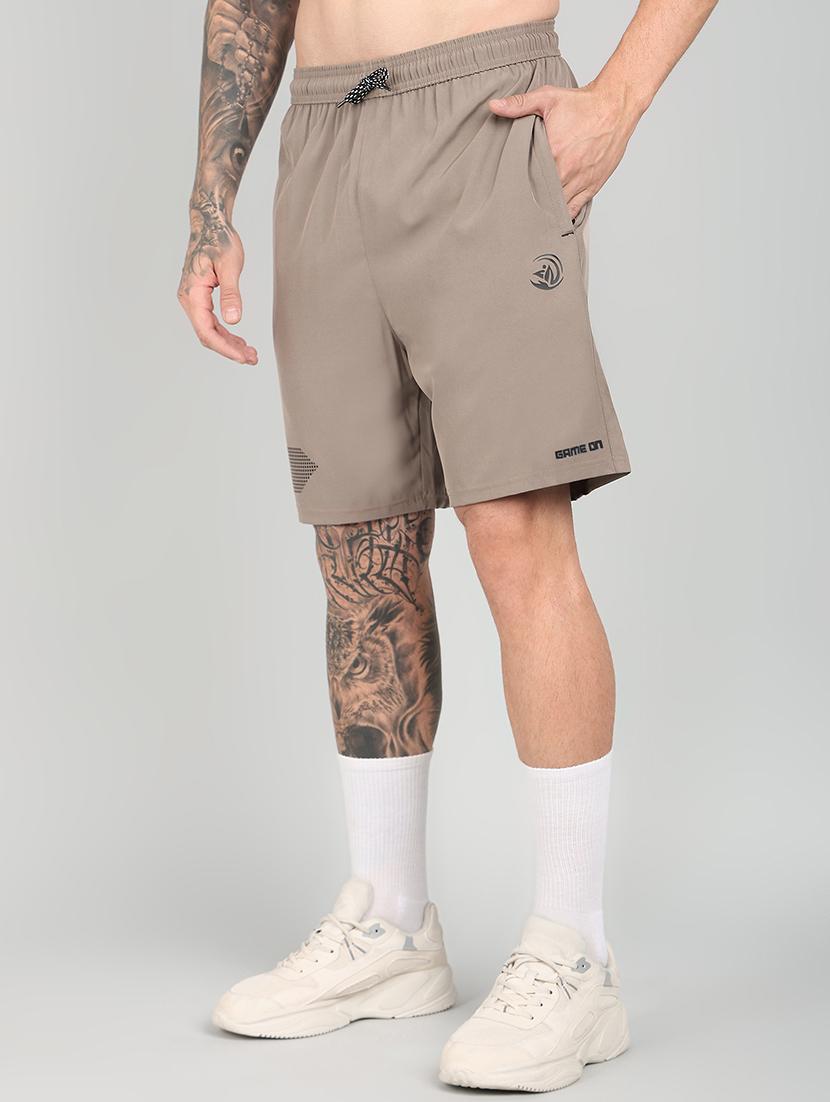 men solid regular fit shorts - 21564680 - Standard Image - 1