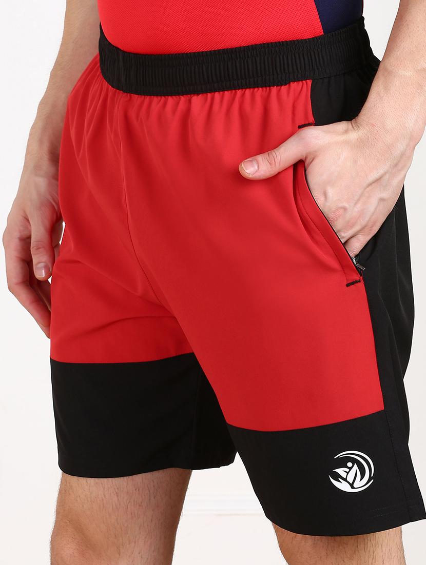 men color block regular fit shorts - 21564684 - Standard Image - 4