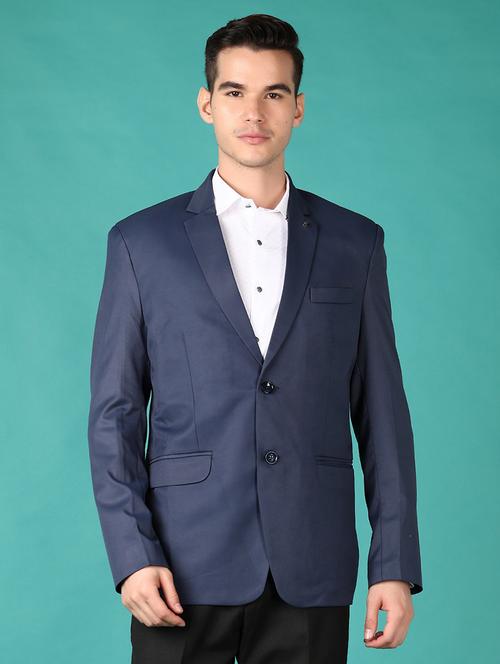men solid single breasted formal blazer - 21564854 -  Standard Image - 0