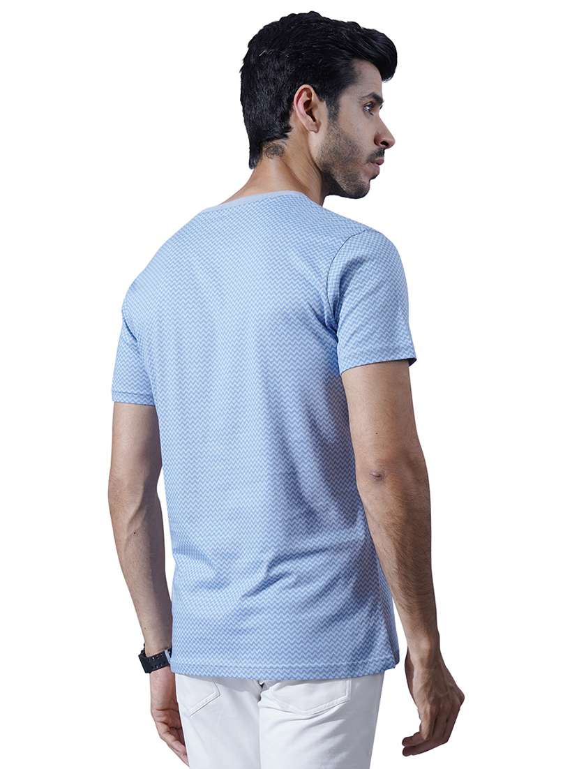 men round neck printed t-shirt - 21565132 -  Standard Image - 1