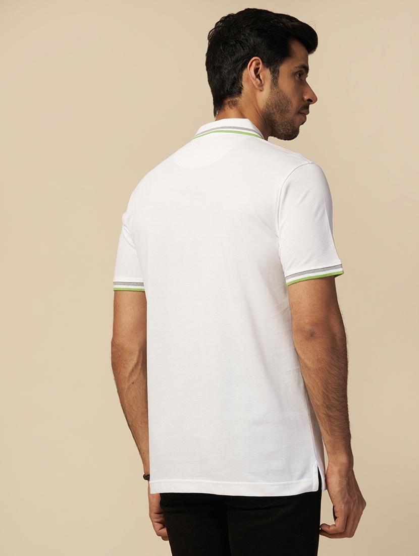 men solid short sleeves polo t-shirt - 21565150 -  Standard Image - 1